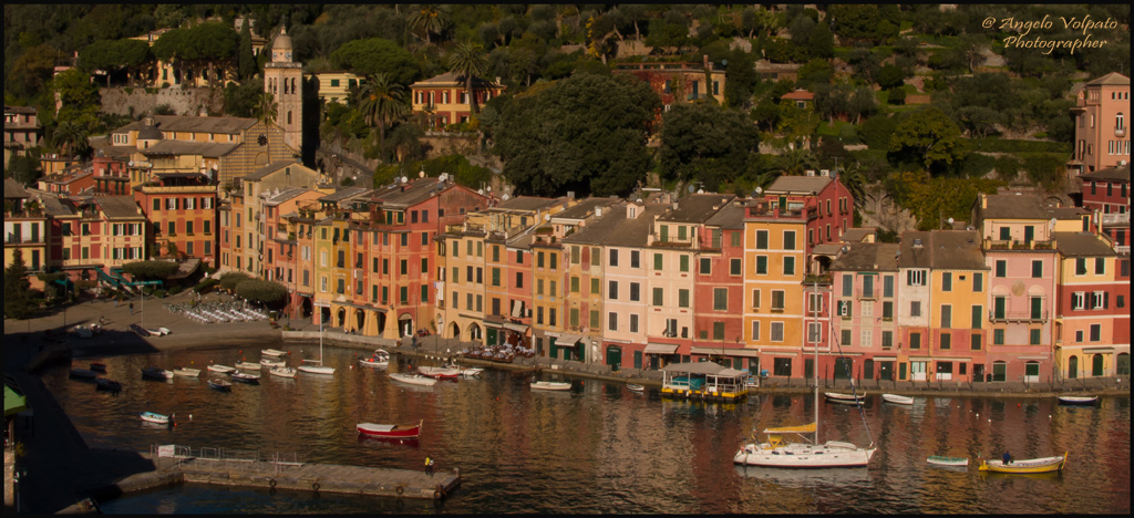 Portofino, veduta dalla Chiasa di San Giorgio