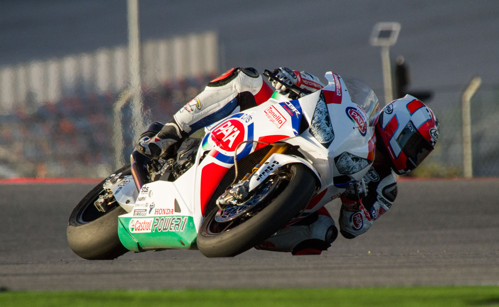 Leon Haslam a Portimao 16 gennaio 2014