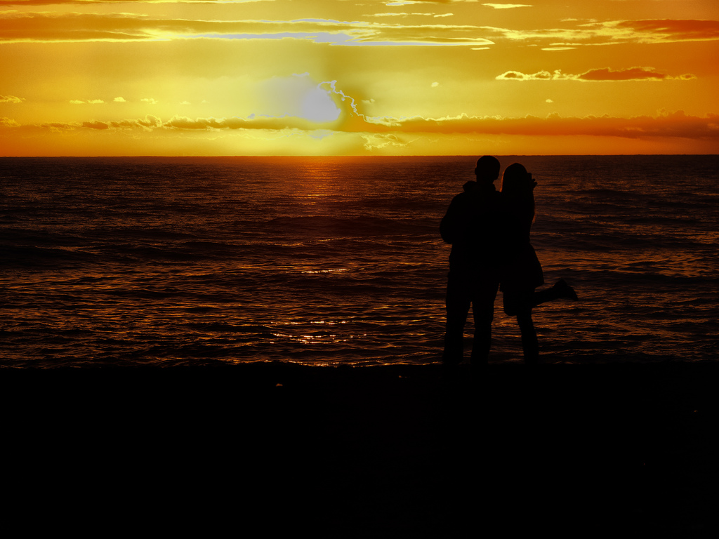 Tramonto a Ladispoli