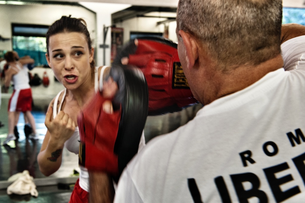 le atlete del pugilato