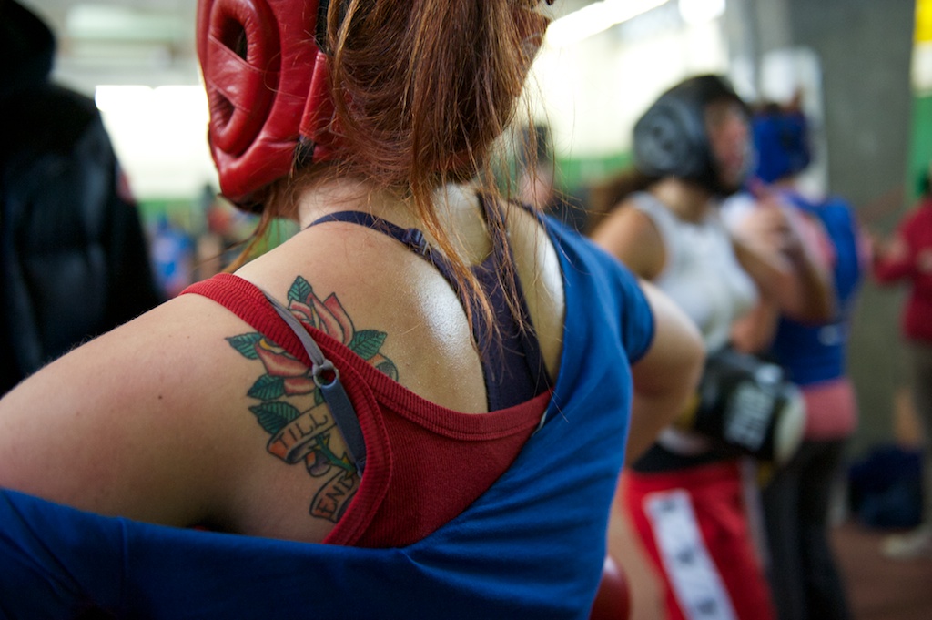 le atlete del pugilato