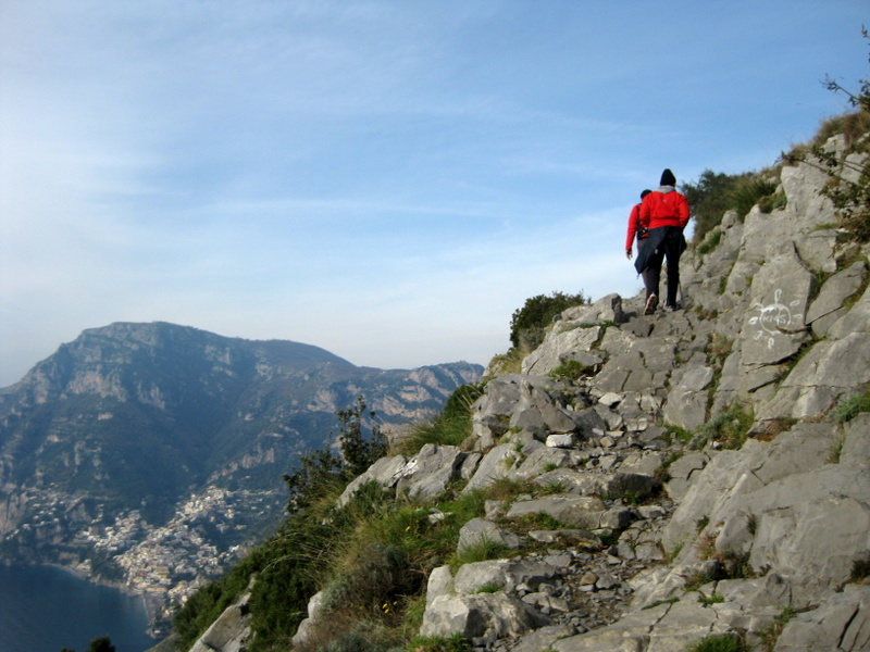 sentiero degli dei,Positano