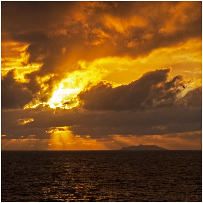 Tramonto sulla Capraia