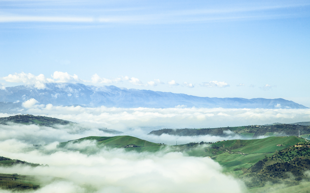 stamattina dal mio balcone