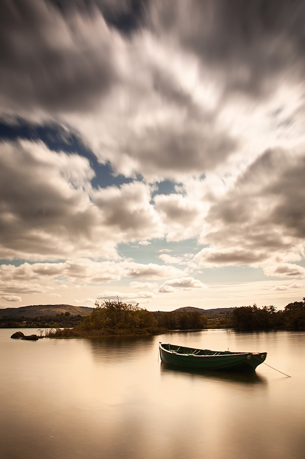 Ireland lake long exposure