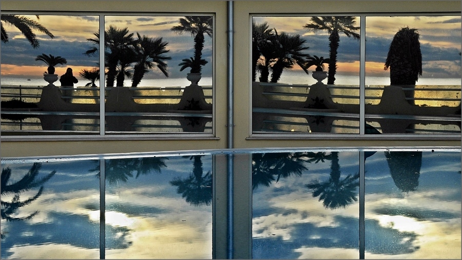 Riflessi al tramonto