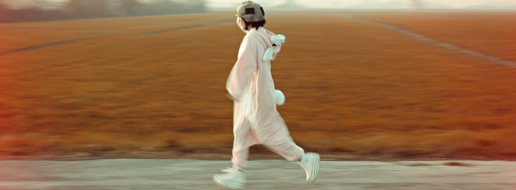 Street Like a jungle Rabbit