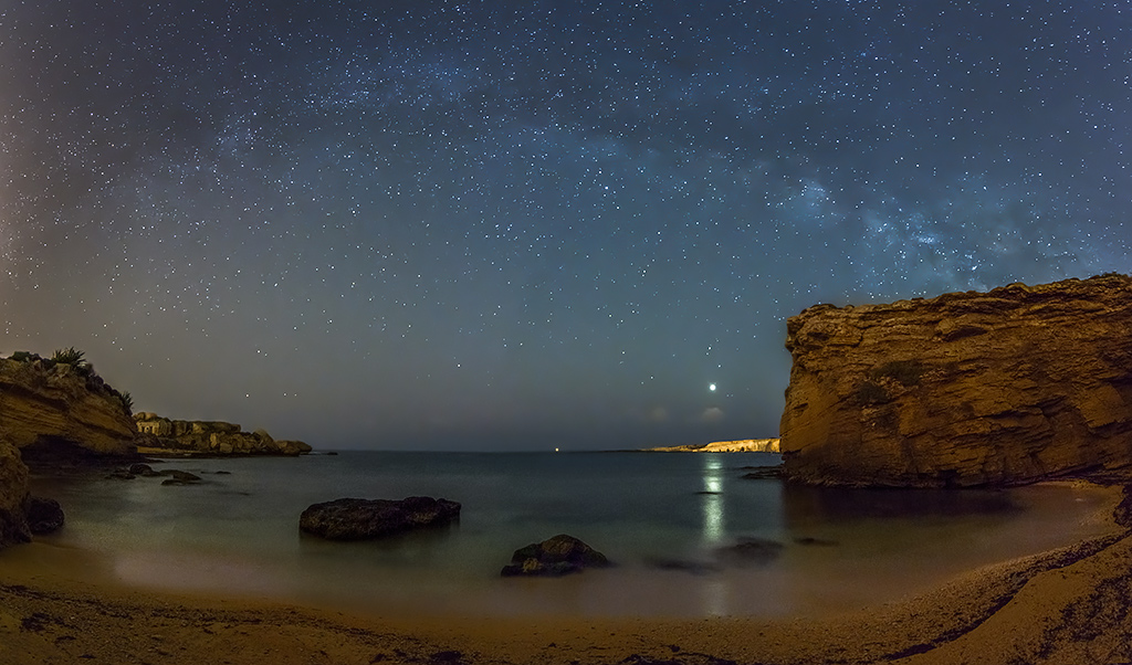 Sotto un cielo stellato