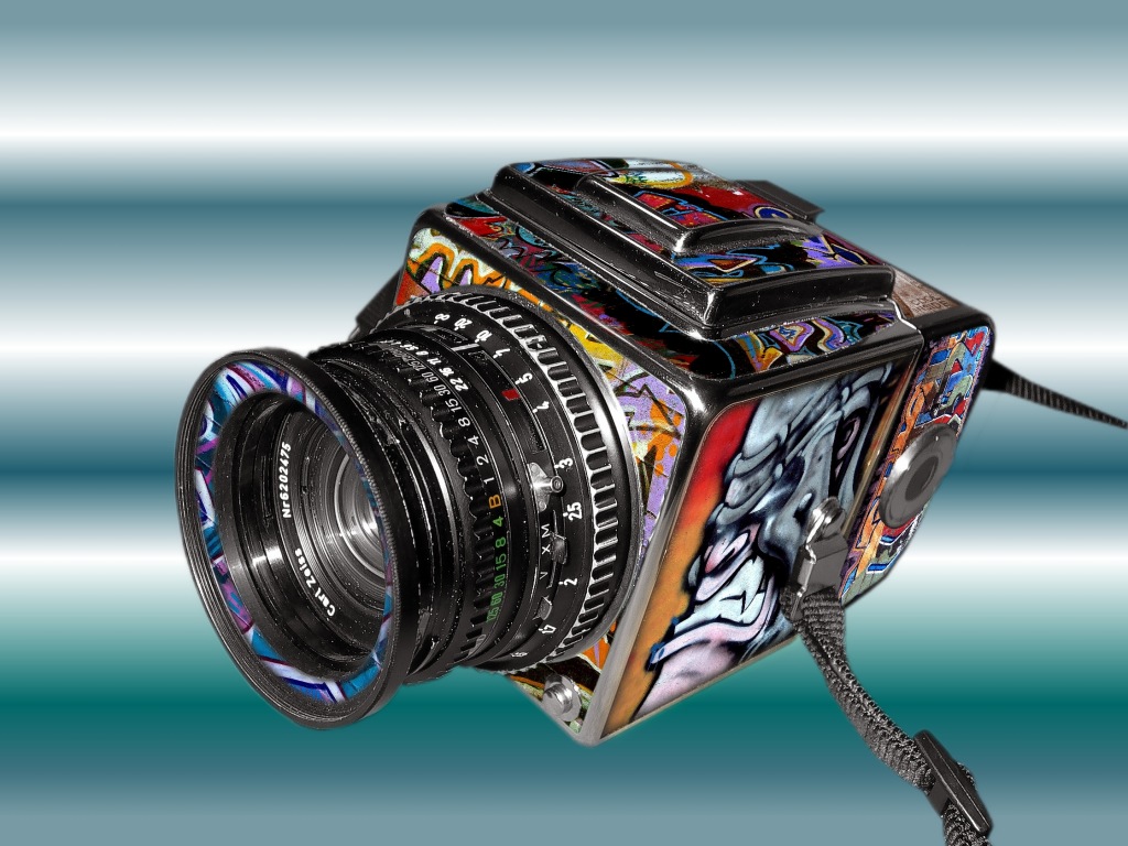 hasselblad - fotografando i murales