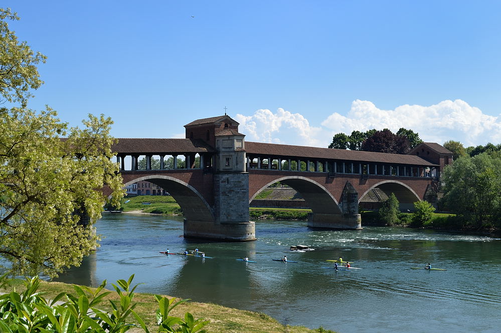 Ponte Coperto, Pavia