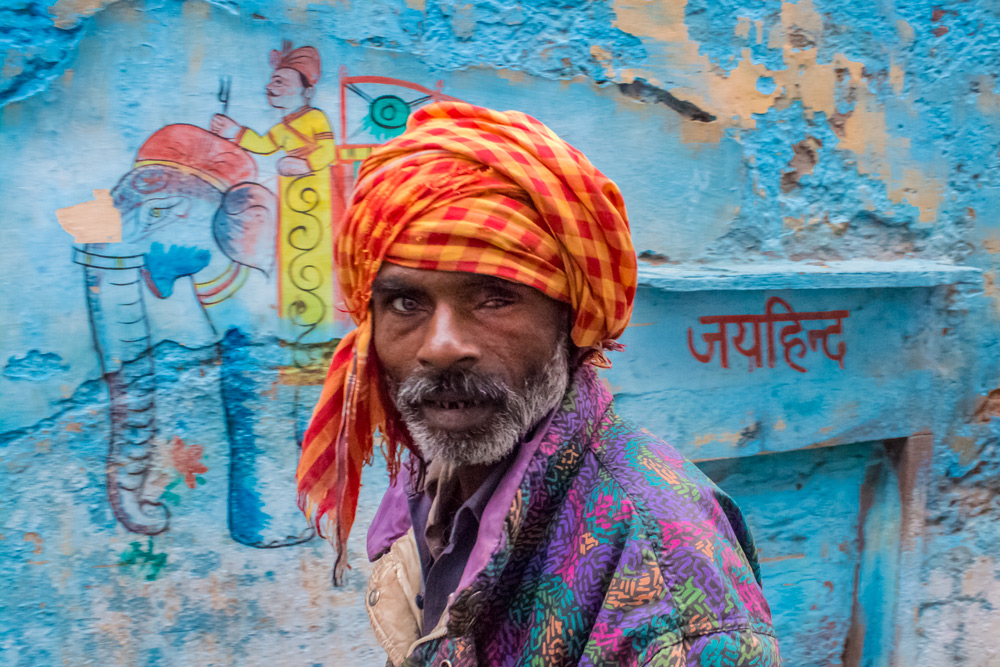 Nei vicoli di Varanasi