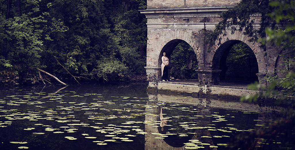 pregnant in the suggestive location