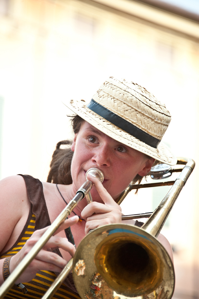 La ragazza col trombone