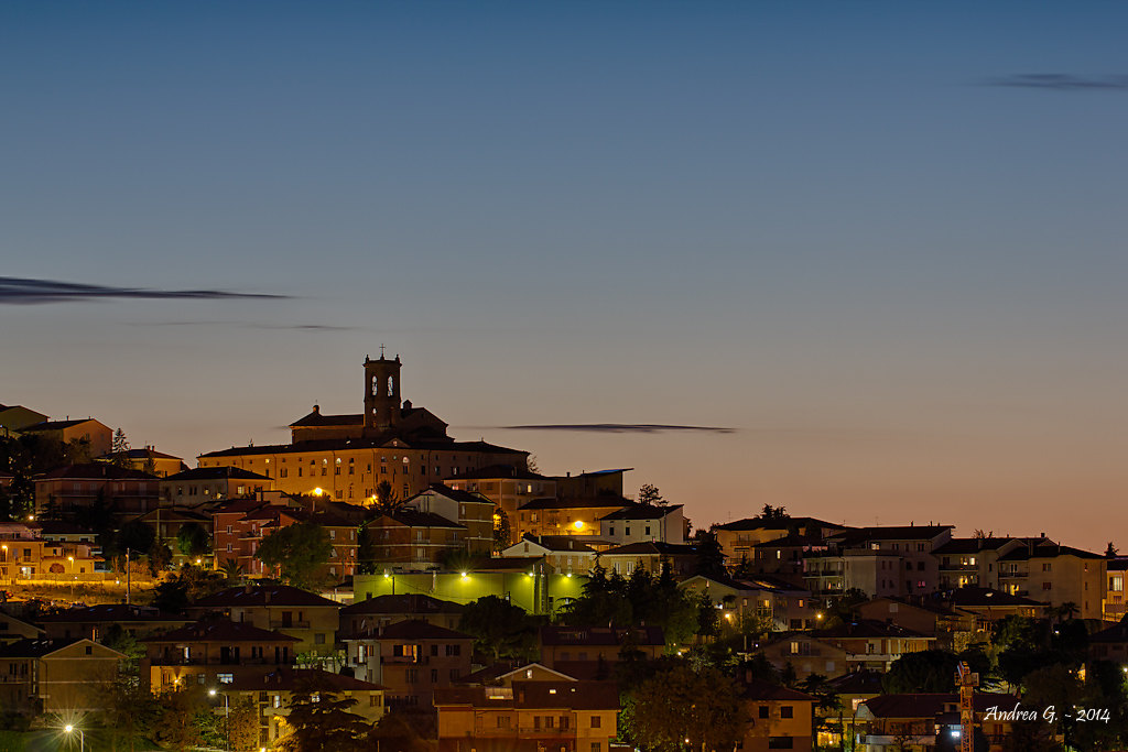 Recanati (MC) - tramonto n.2