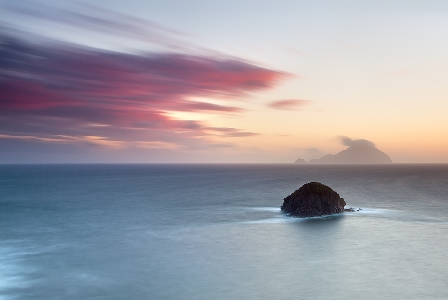 Filicudi at dusk