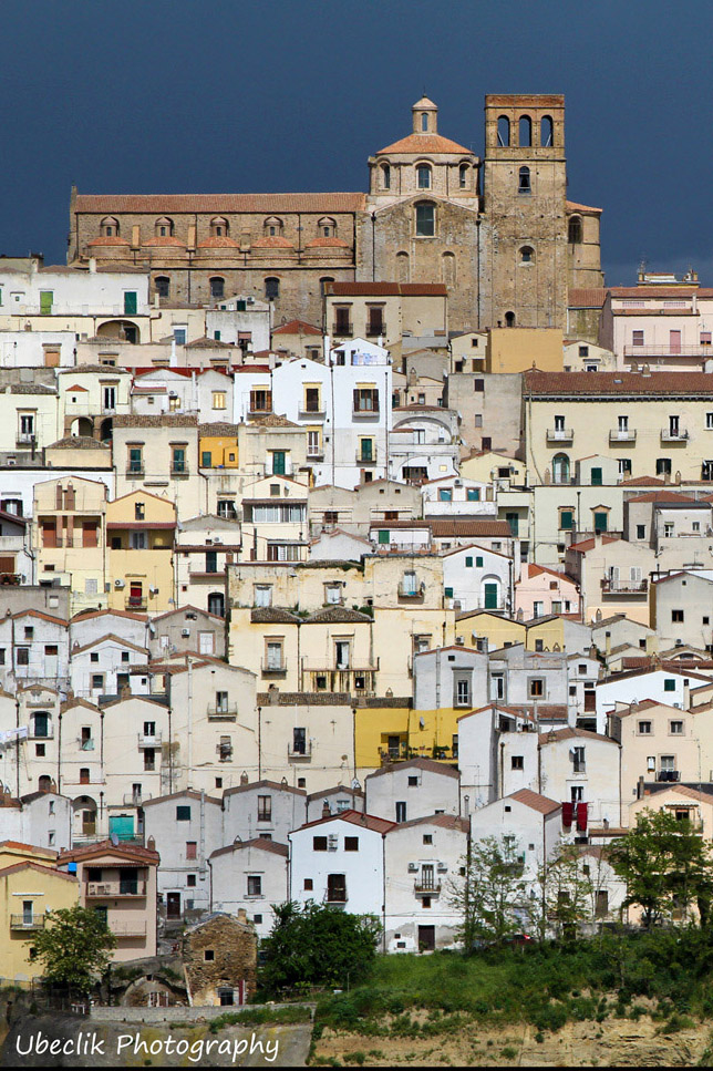 Ferrandina (Mt) prima del temporale