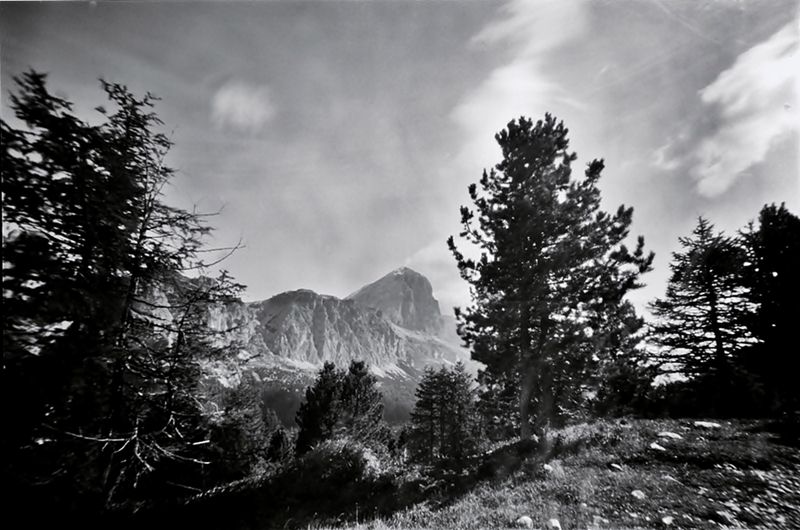 la Tofana di Rozes ;/) pinhole