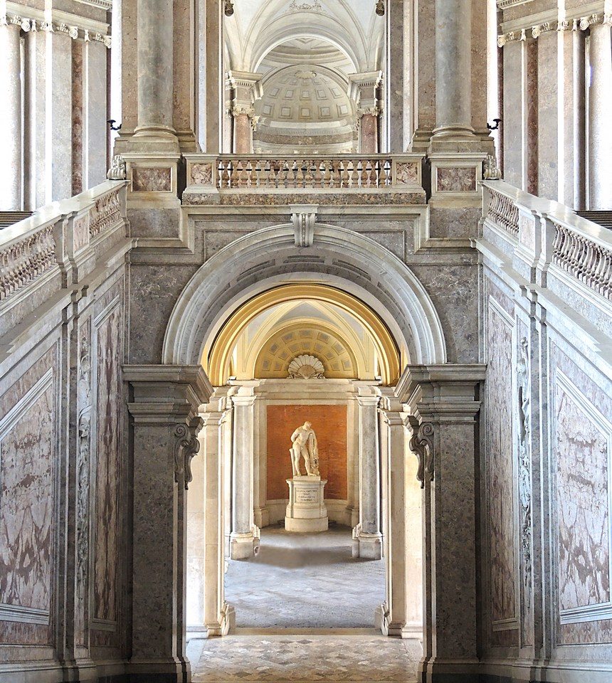 Reggia di Caseta, uno scorcio