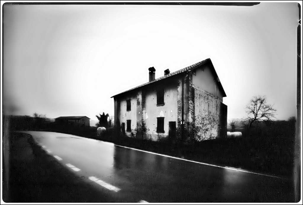 ortho in the rain   ;/)  pinhole