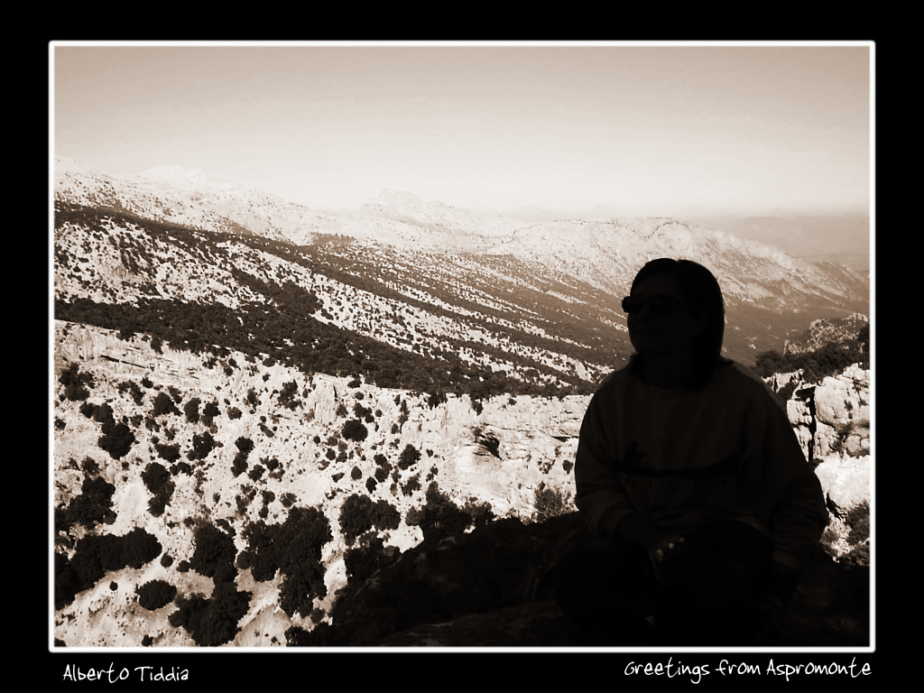 greetings from aspromonte