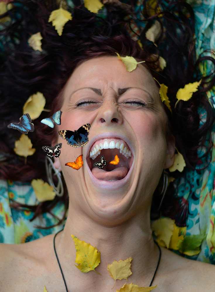 farfalle nello stomaco