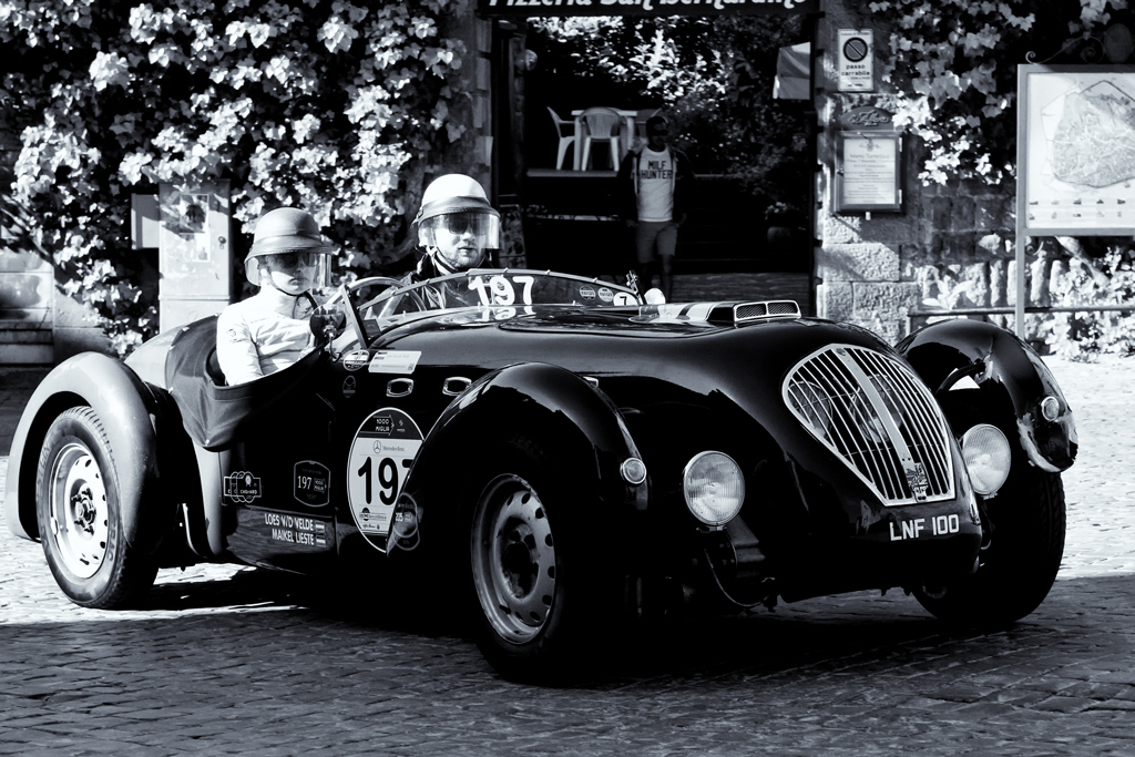 Healey 2400 Silverstone del 1950