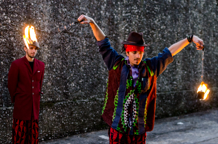 Artisti di strada-POI infuocati