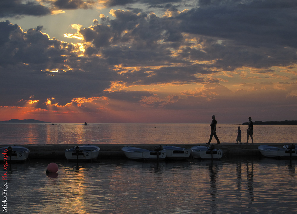 Incontro al tramonto