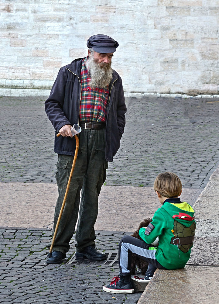 il vecchio e il bambino