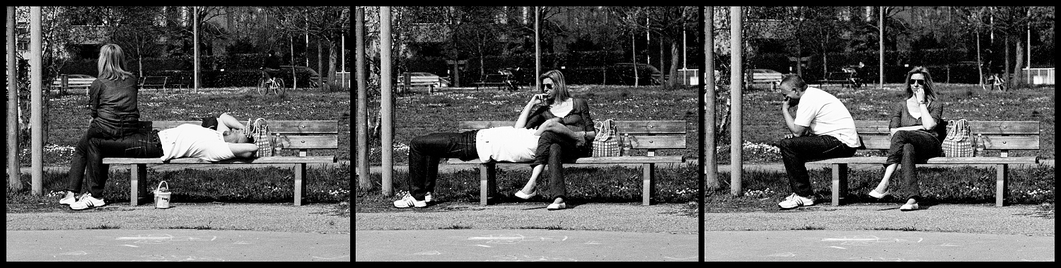 Una panchina per due