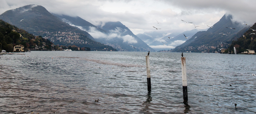 Como, l'autunno e il lago