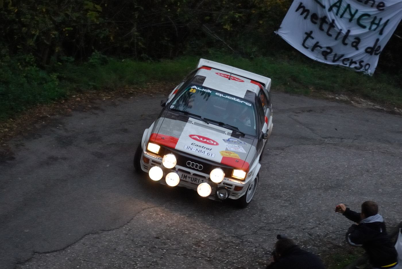 Rally Valpantena: quattro nelle tenebre