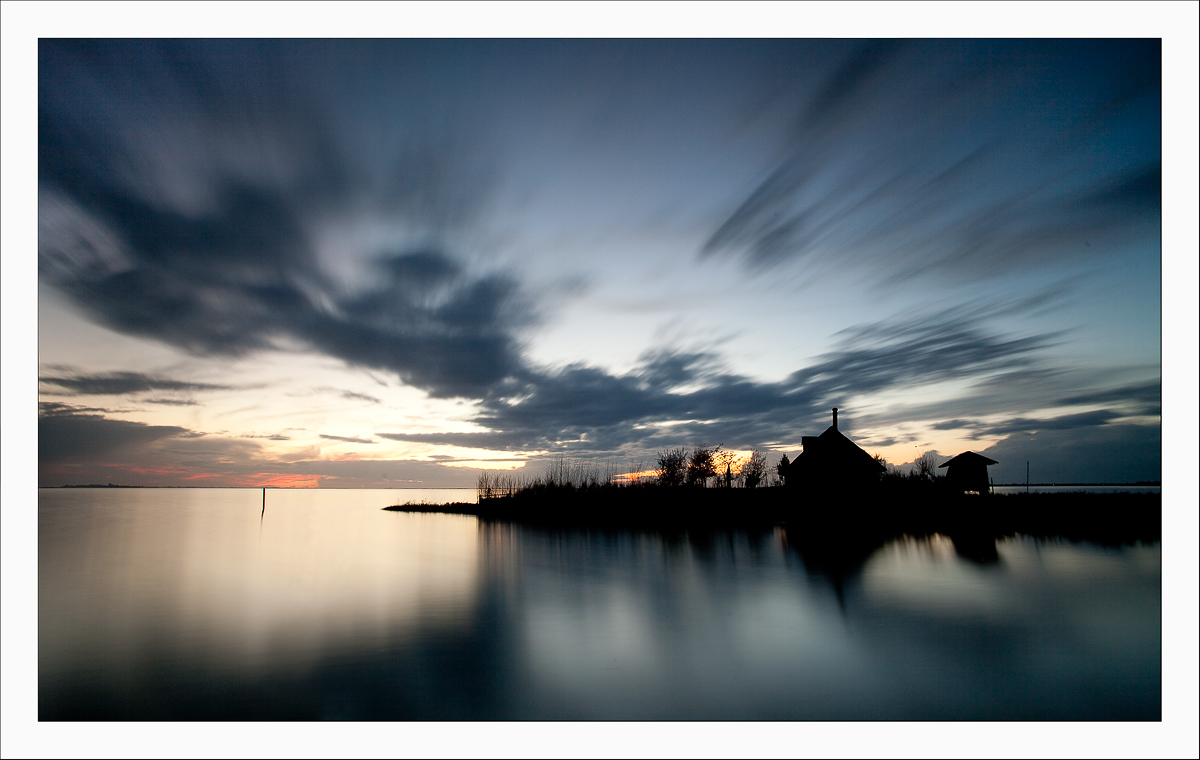 Ultime luci in laguna