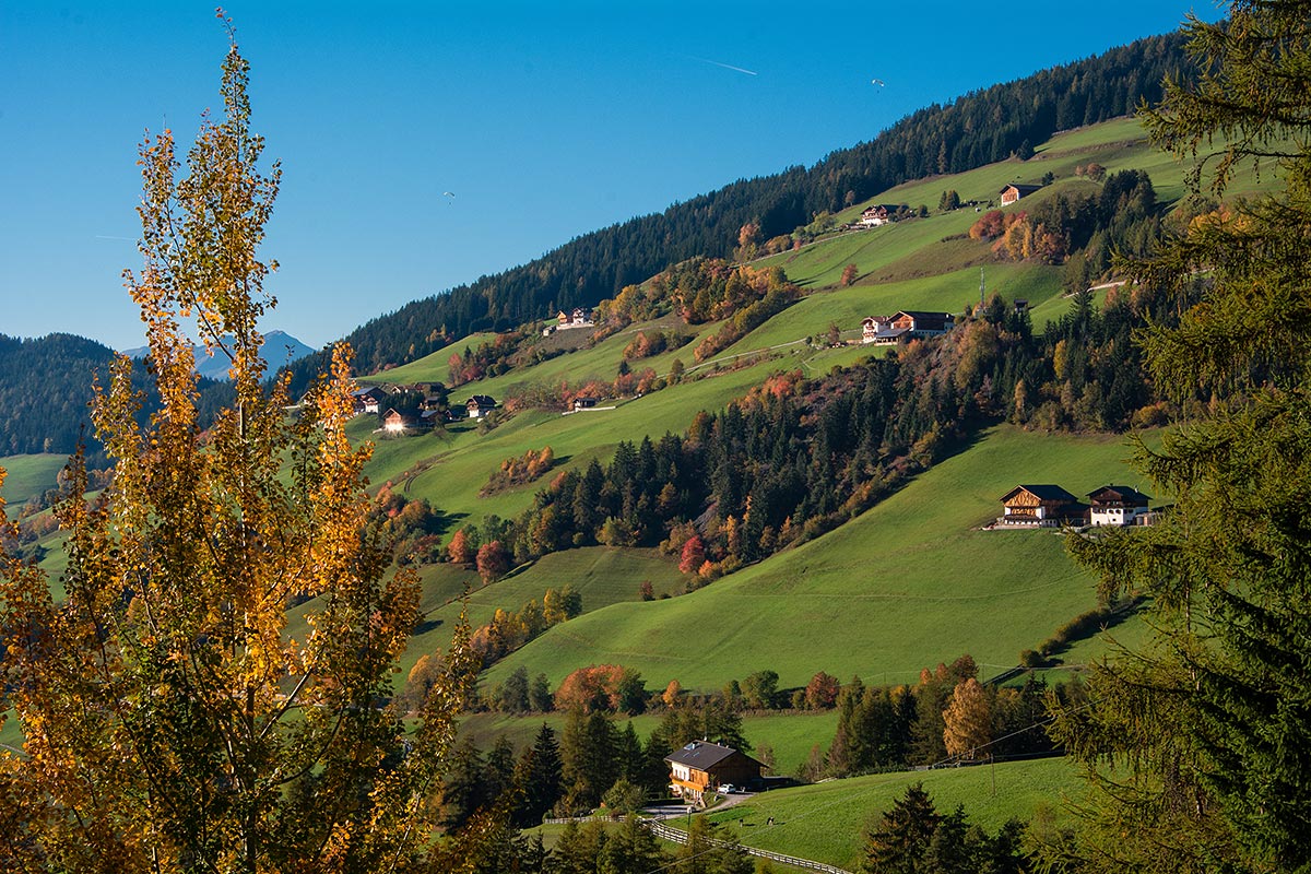 Autunno in Val di Funes