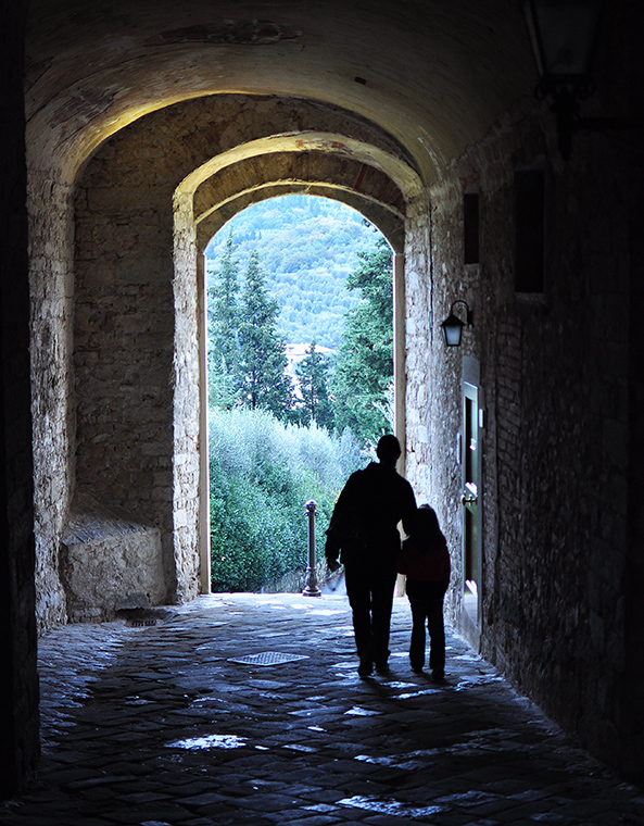 Camminando nel Borgo