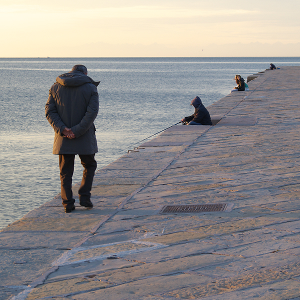 Pensieri - Trieste Molo Audace, 11/2014