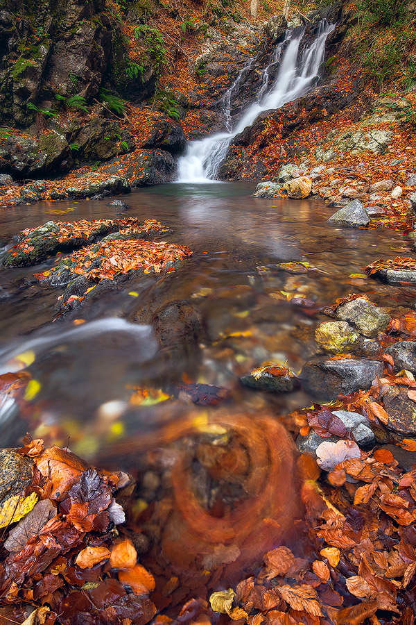 Autunno nelle Cascate Faggi (Parco Nazionale della Sila)