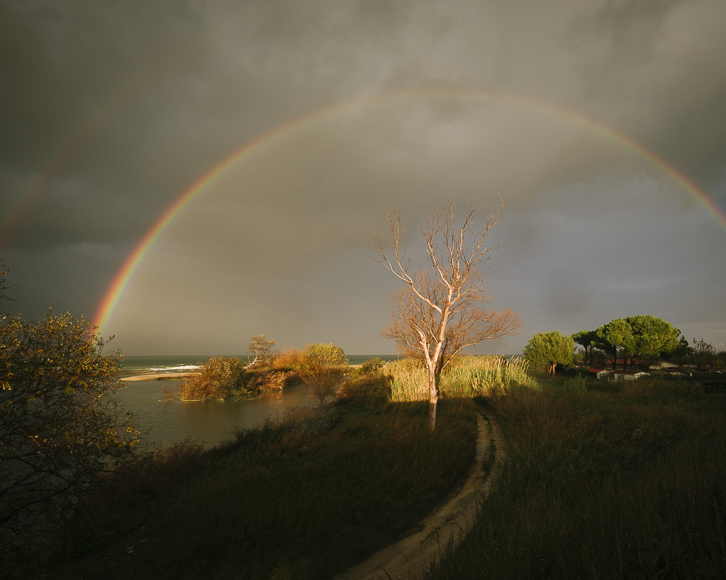 Foce del fiume Sangro.