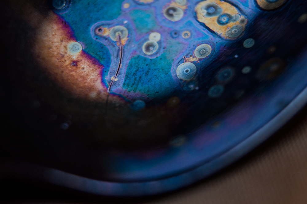 cucchiaio d'argento ossidato - 3