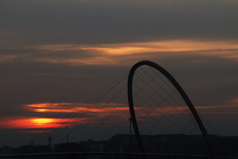 Torino Olimpica #1 - Arco al Tramonto