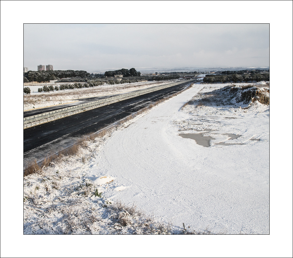 Neve a Taranto