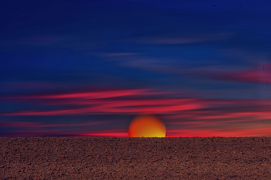 improbabile. ..tramonto..