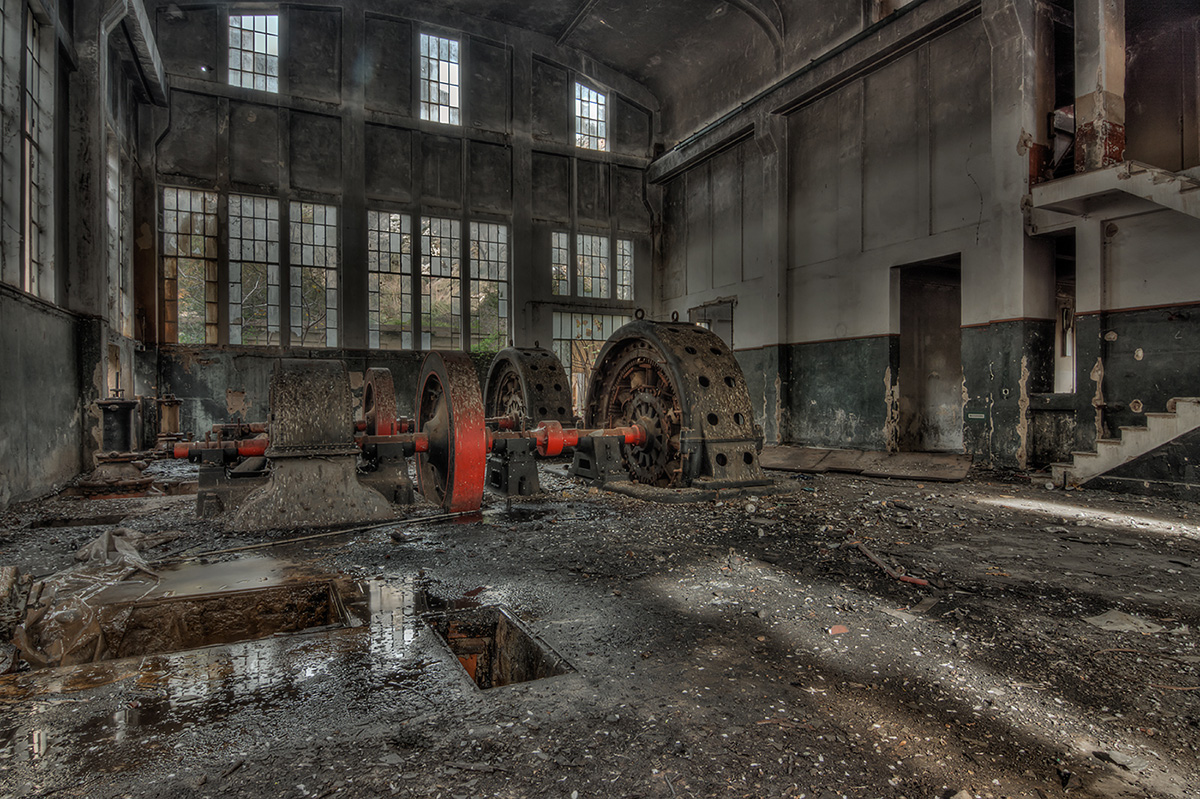Old hydroelectric plant