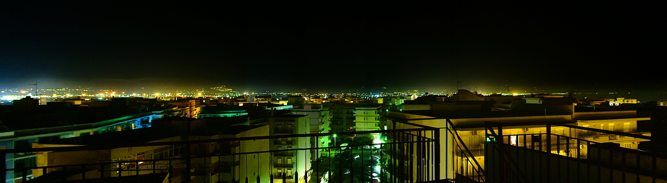 Notte sui tetti della citt�