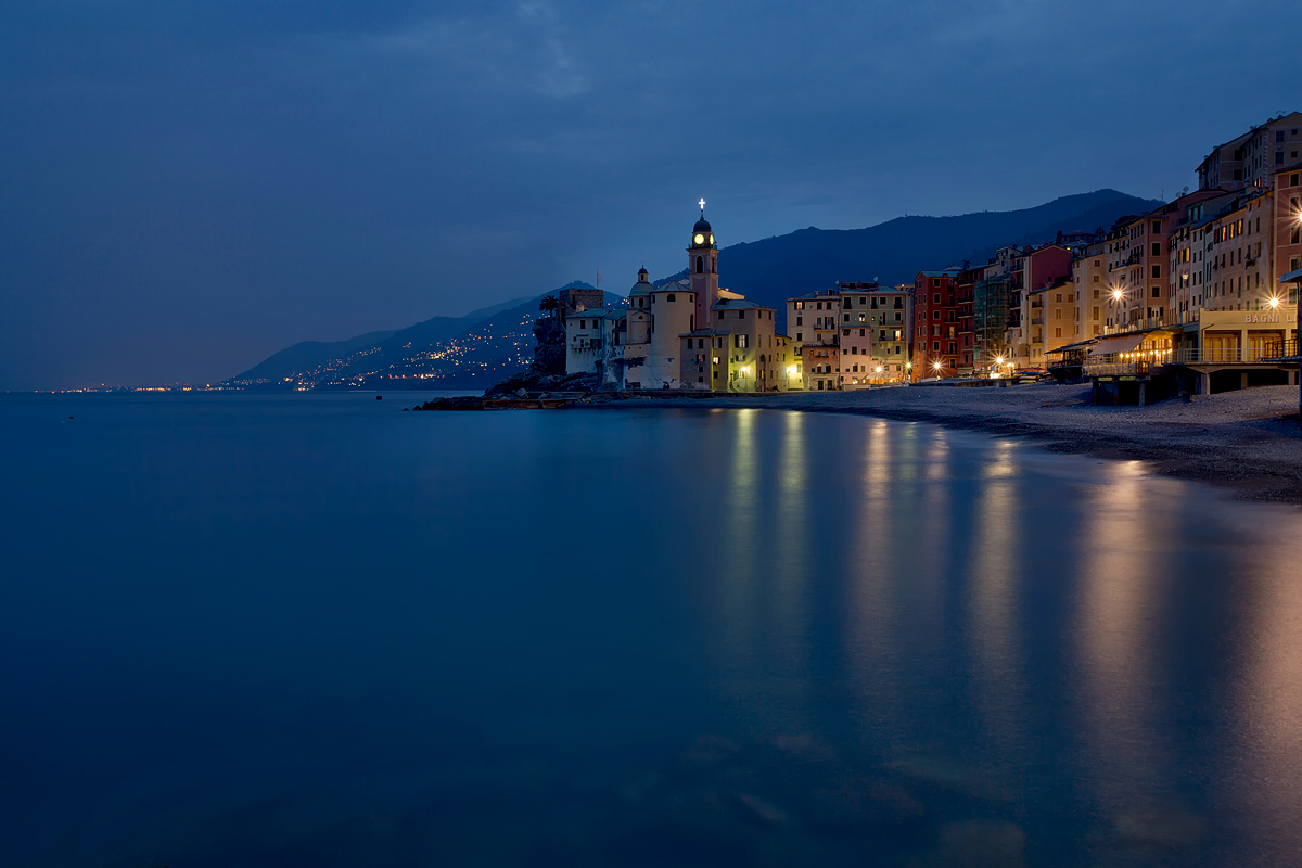 Camogli - il calare della sera