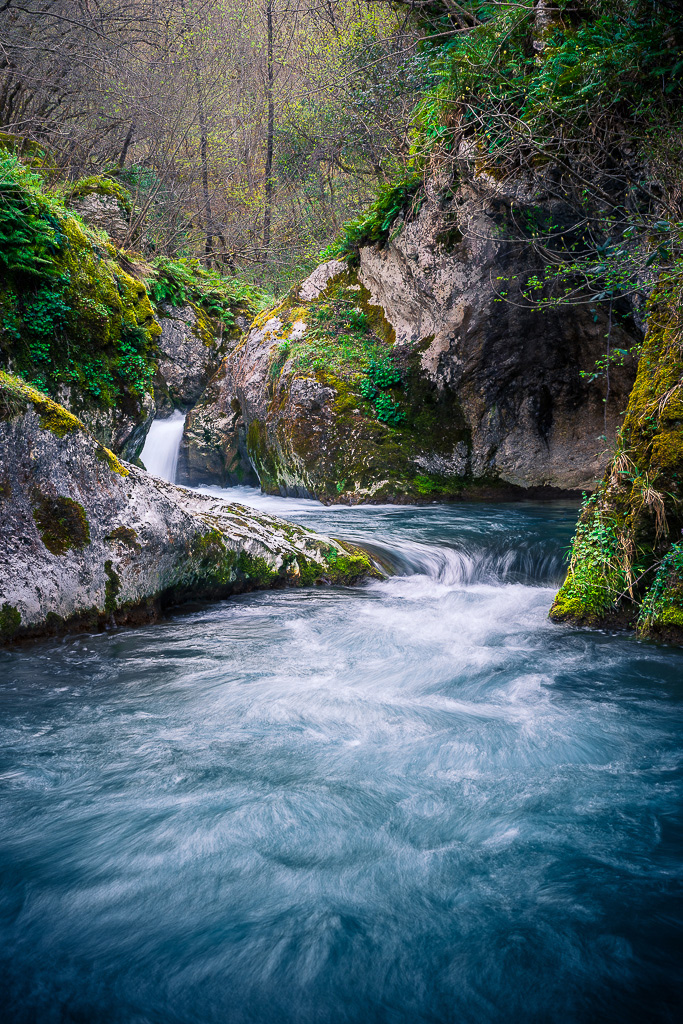 il gorgoglio dell'acqua