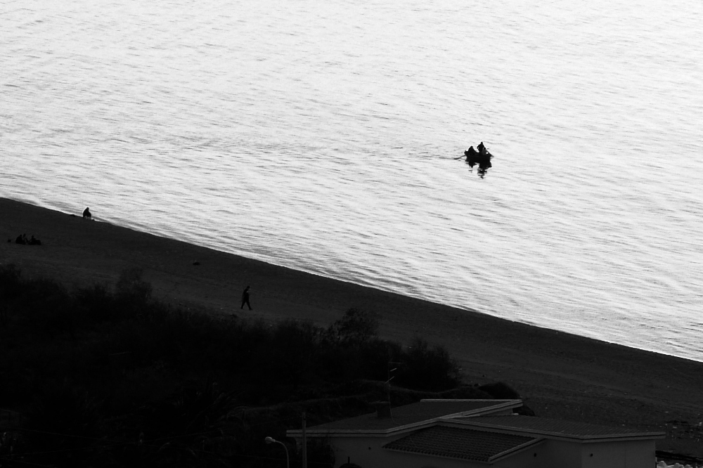 Pescatori nel mare d'argento