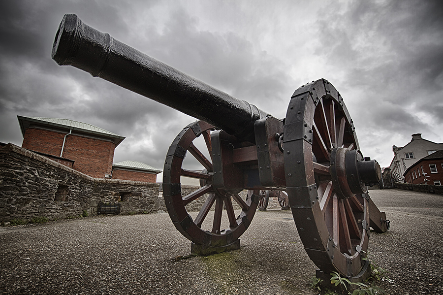 Cannons on the City Walls
