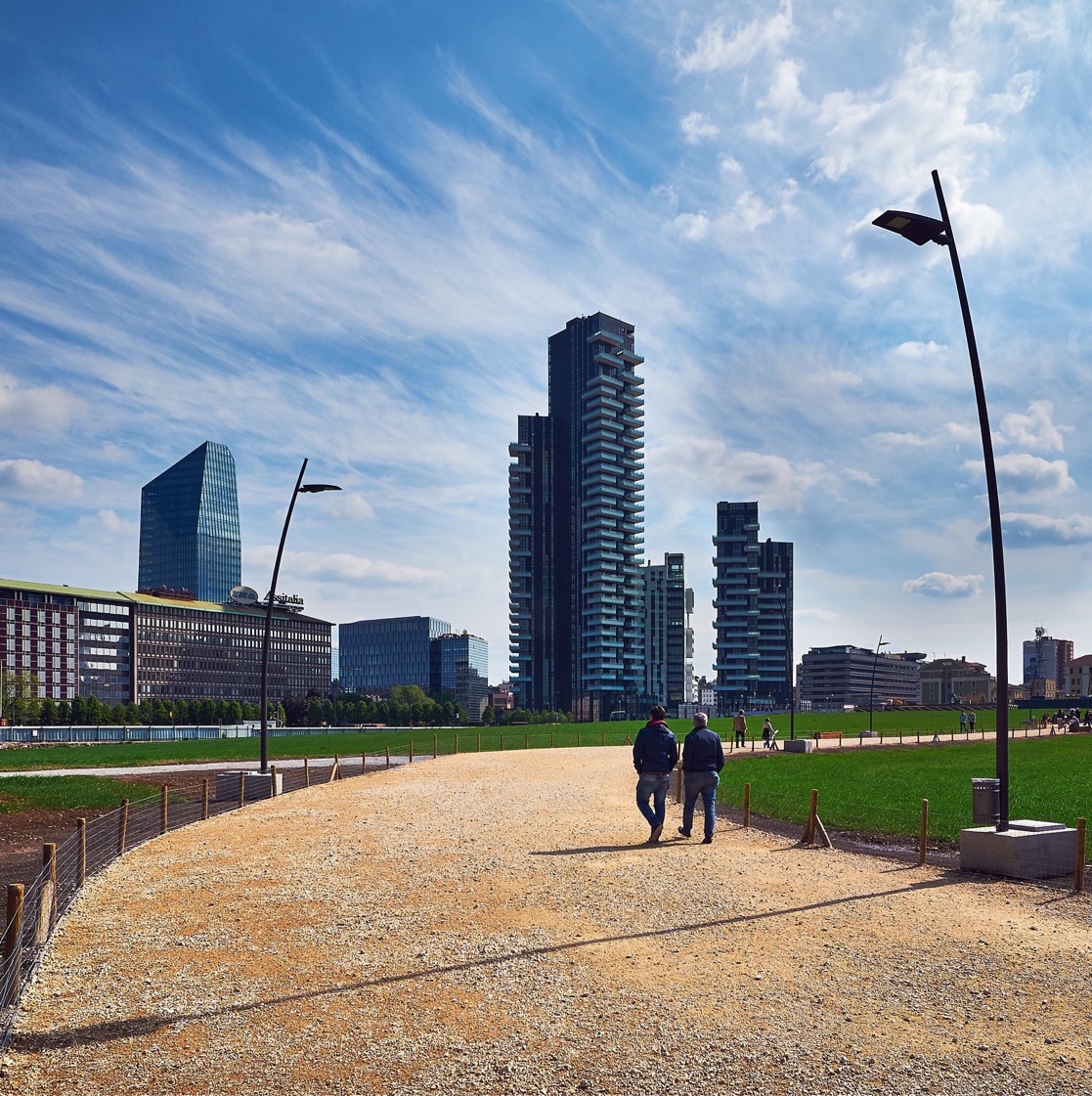 Vista su porta nuova varesine
