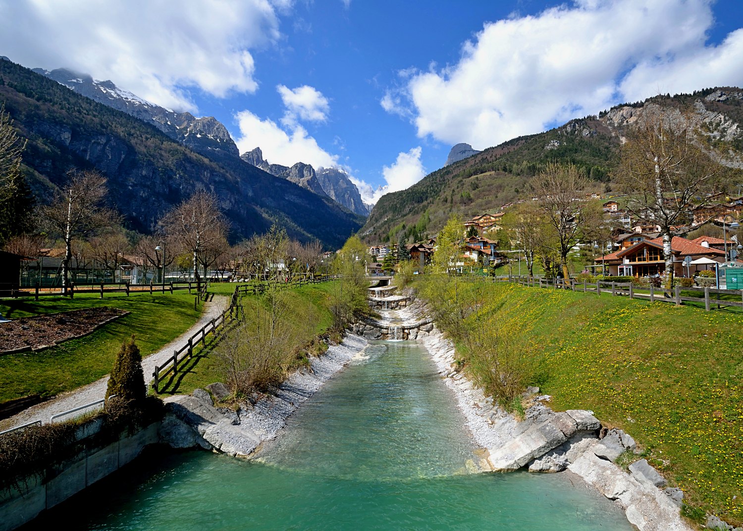 La discesa dai monti